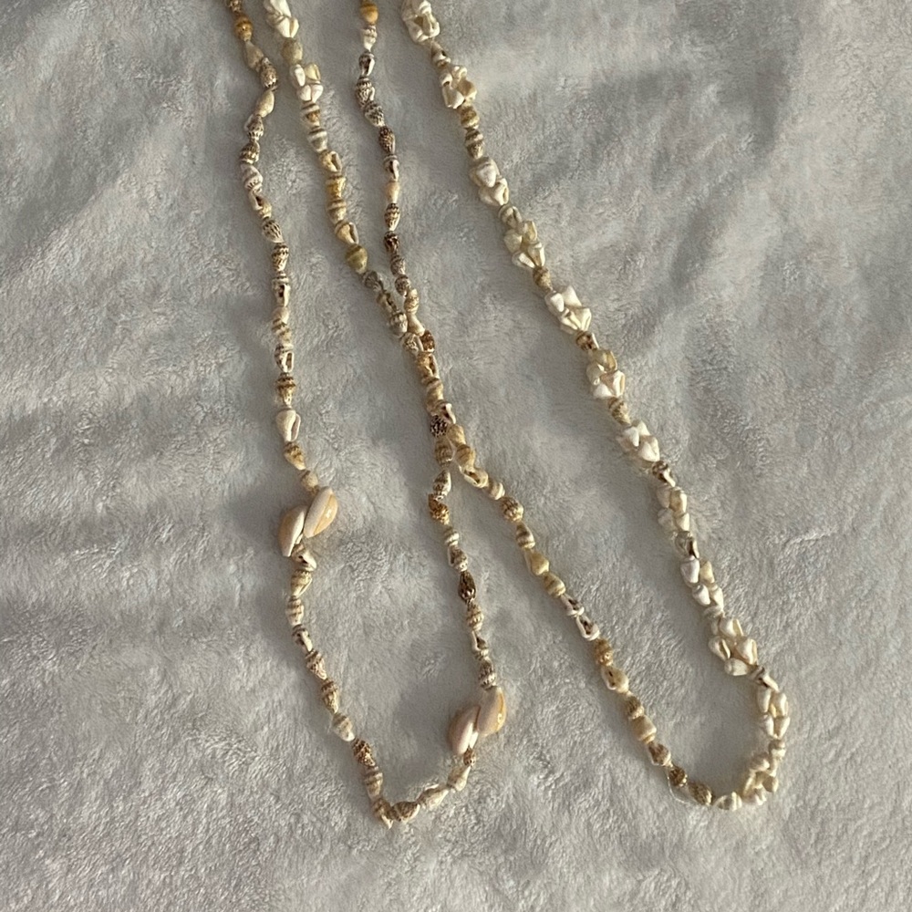 Vintage Puka shell necklaces.